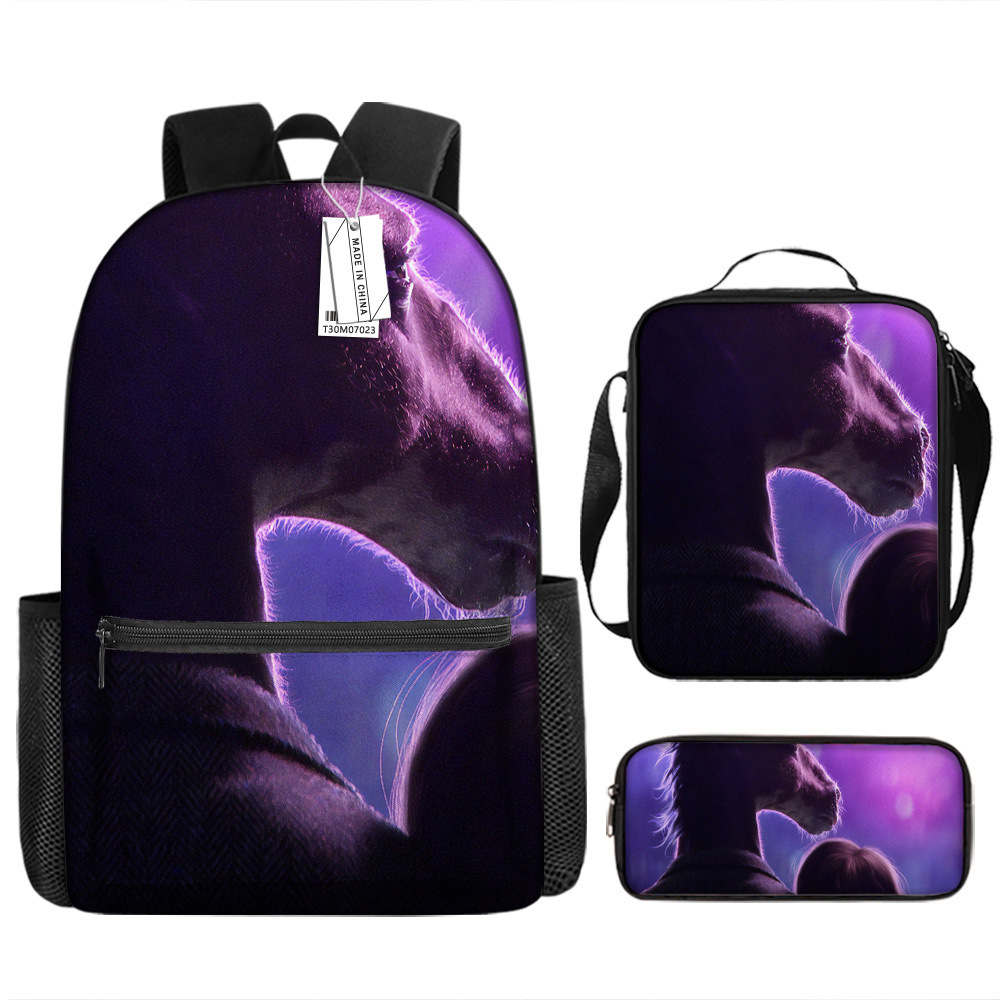 BoJack Sac à dos d'école grande capacité pour hommes et enfants, impression durable_voghion.com