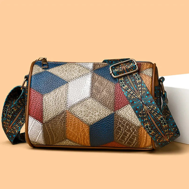 Borsa a tracolla da donna in pelle PU di alta qualità, con tracolla larga, borsa a mano, borsa a tracolla semplice_voghion.com