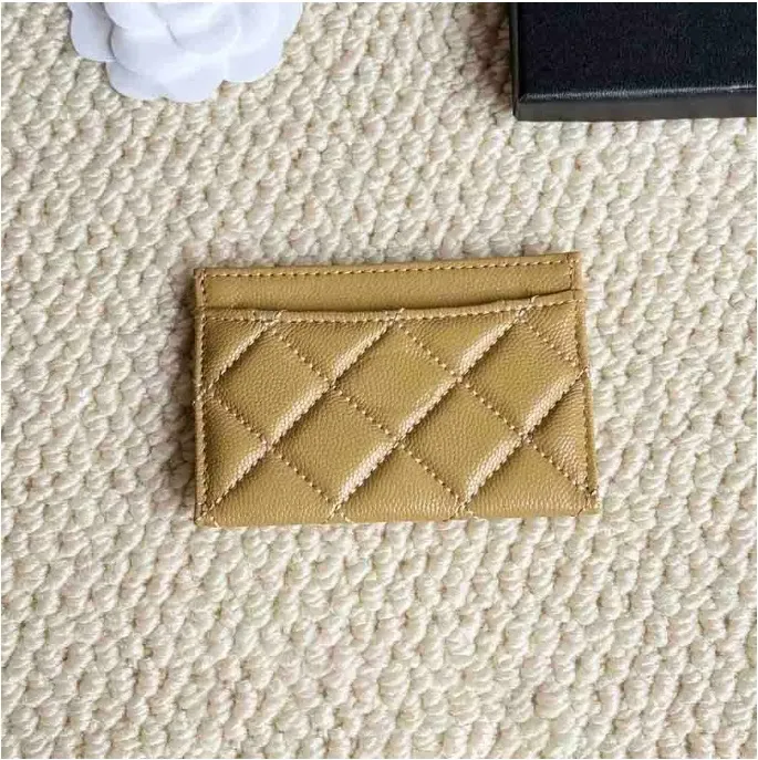 Retro damska mini torebka kawiorowa ze skóry w kratę, designerski złoty portfel na monety, modna wieczorowa sukienka_voghion.com