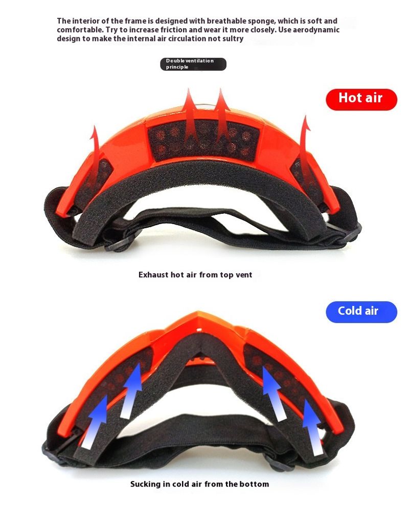 Skiing Eyewear Sports Windshields Face Shields Riding Goggles Tactical Windproof Sand Knight Equipment Unisex_voghion.com