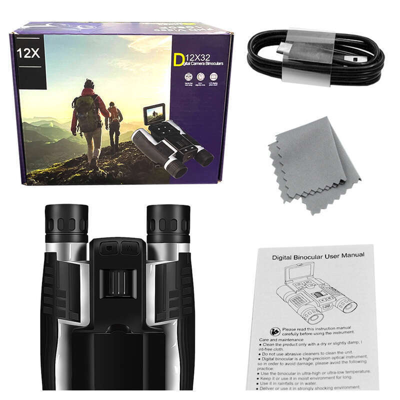 Utendørs HD-fotografering og videoopptak, Stjerneklar nattsyn, Fuglekikkertbriller, Kikkertkamera_voghion.com