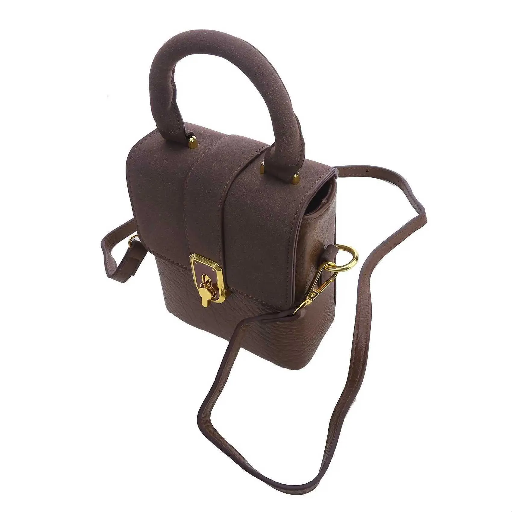 Borsa a tracolla singola quadrata piccola portatile semplice e retrò Ba241214_voghion.com