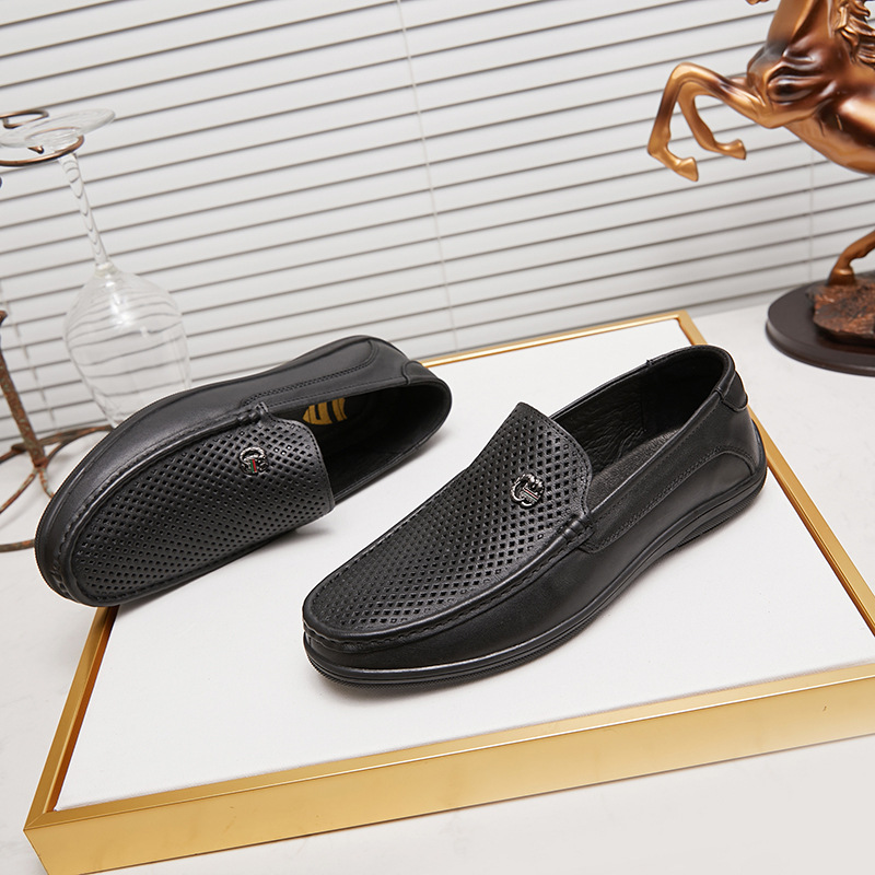 New leather men's comfortable leather shoes_voghion.com