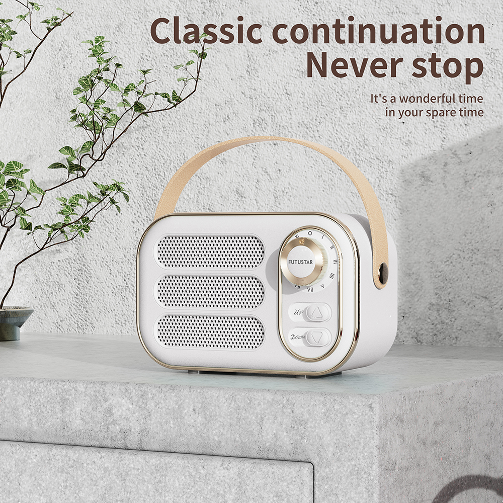 Mini Retro Classical Bass Bluetooth Speaker Portable Wireless Subwoofer Sound Bar Column Stereo Surround AUX TF Music Player_voghion.com