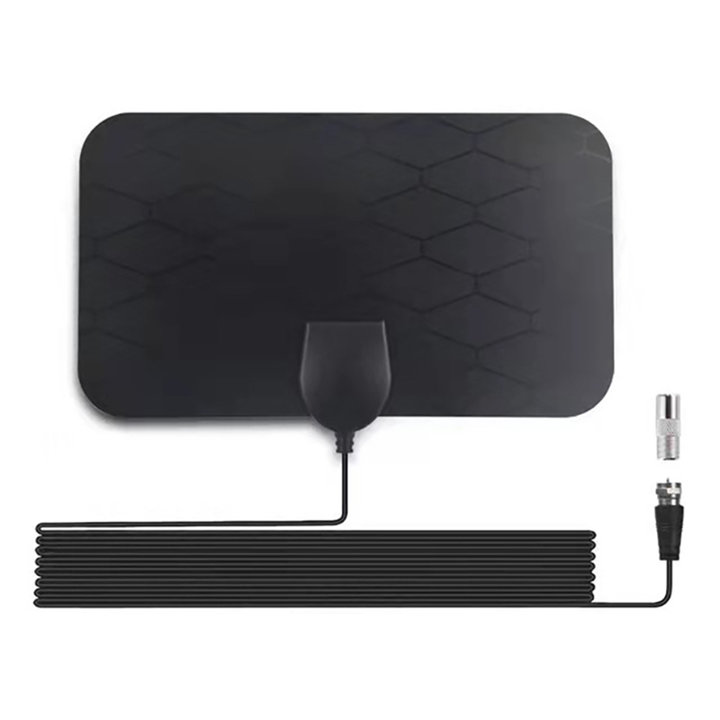 Antenna TV interna Mini HDTV Antenna digitale a onde di terra Antenna DVB-T2_voghion.com