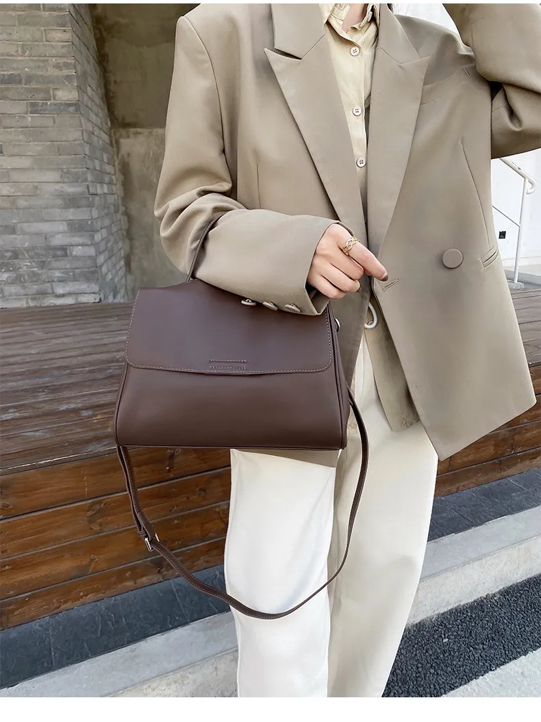 Neue echte Lederschulter 2023 Hohe Qualität Casual Totes Damen Menger Bag Handtaschen Frauen Taschen Designer 67DL #_voghion.com