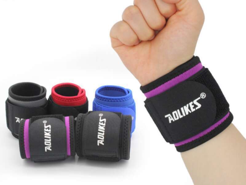 【 51000 Positive Reviews 】 Sports Wristband And For Men, Fitness, Anti Sprain, Pressure Bandage, Basketball, Thin,_voghion.com