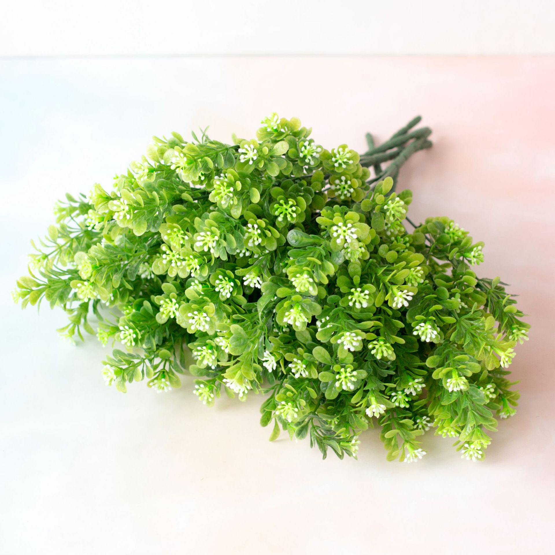 Silk flowers, plastic flowers, new style artificial water grass, 7-pronged grass, artificial flowers, home decoration manufacturers wholesale_voghion.com