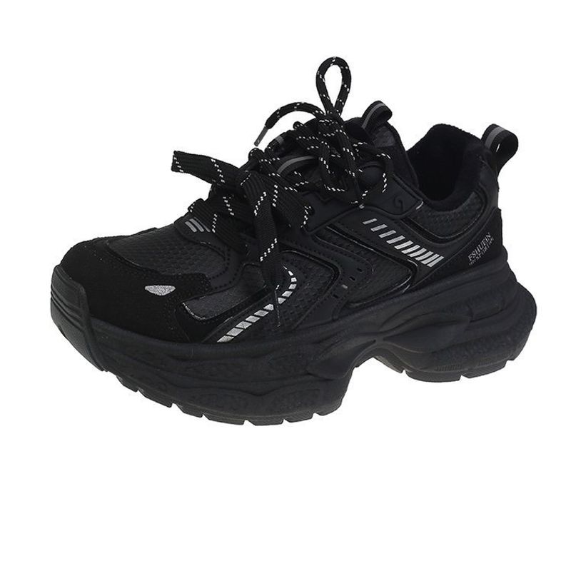 2024 Autunno Inverno Nuovo Papà Suola Spessa Per Le Donne, Scarpe Sportive Calde Alla Moda E Morbide Grigie Di Fascia Alta, Scarpe Di Cotone_voghion.com