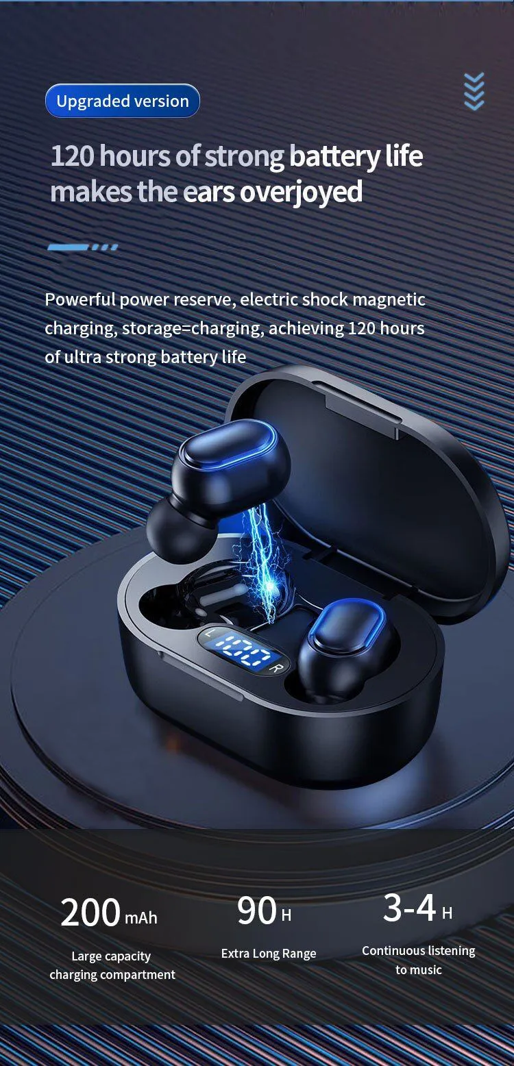 Drahtlose Bluetooth In-ear Kopfhörer Mit Mikrofon Für Sport_voghion.com