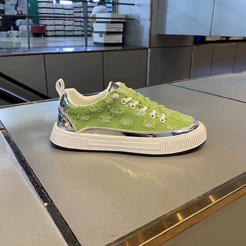Zapatos para hombre, verano 2024, estampado coreano, versátiles, de marca de moda, transpirables y cómodos, informales, para tabla._voghion.com