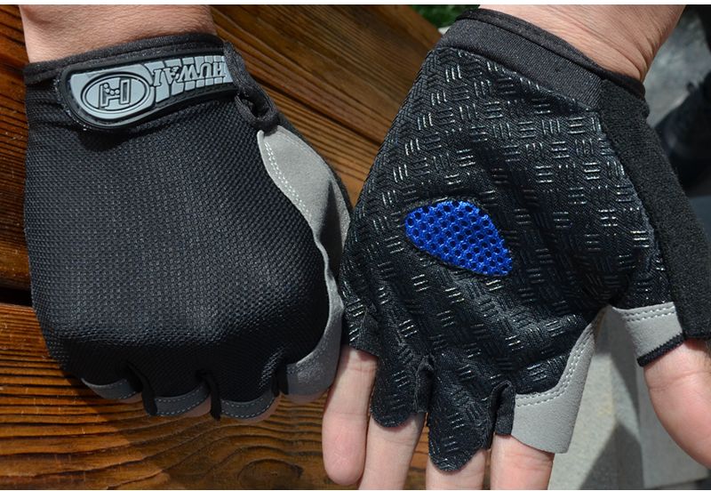 Sports half men's wear-resistant, women's anti slip, open finger c, fiess, dumbbell, outdoor gloves, mountain_voghion.com