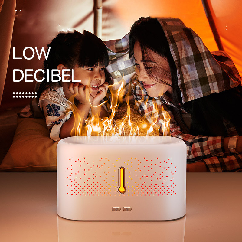 Flammlampa Luftfuktare Eterisk Olja Aromdiffusor Fritt Filter Ultraljud Aromaterapidiffusor Luftfuktare För Hemmet Ny_voghion.com