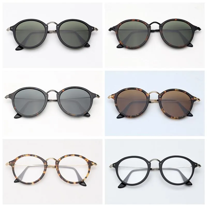 Occhiali da sole rotondi da uomo, sportivi, unisex, alla moda, da donna, classici, in vetro, con lenti di protezione UV, design_voghion.com