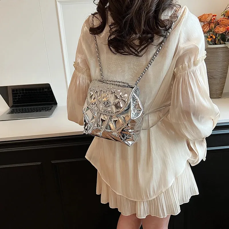 Mini Rucksack Damen Schultertasche Für Kosmetik Und Schmuck_voghion.com
