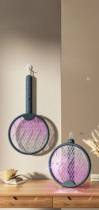 【 6044 Positive Reviews 】 Soubei Folding Electric Beater Powerful 3-in-1 Slayer, Rechargeable Home Mosquito Lamp,_voghion.com