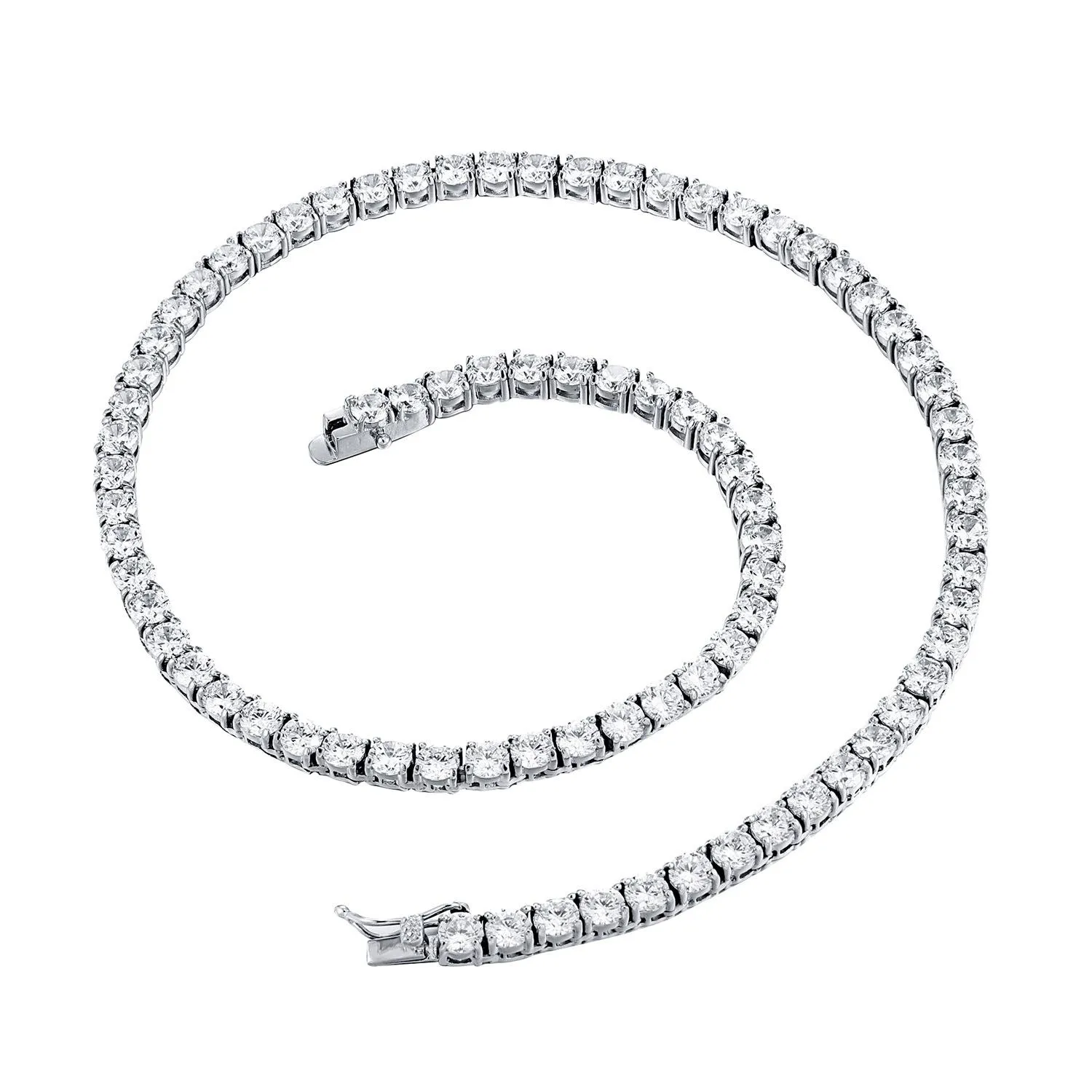 Personalizovaný zlatý bling diamantový nerezový ocelový pánský dámský tenisový řetízek Iced Out s kubickým zirkonem, hip hopový design_voghion.com