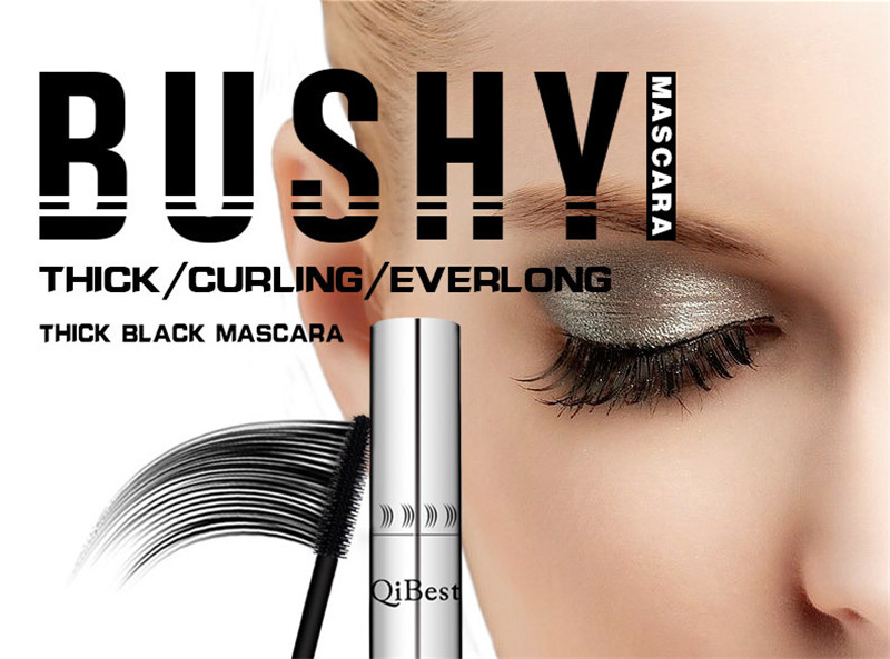 3d Black Mascara Waterproof Lengthening Curling Professional Rimel_voghion.com