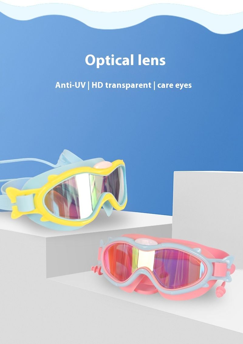 Hot selg new children's aron PC anti fog swimming waterproof goggles_voghion.com