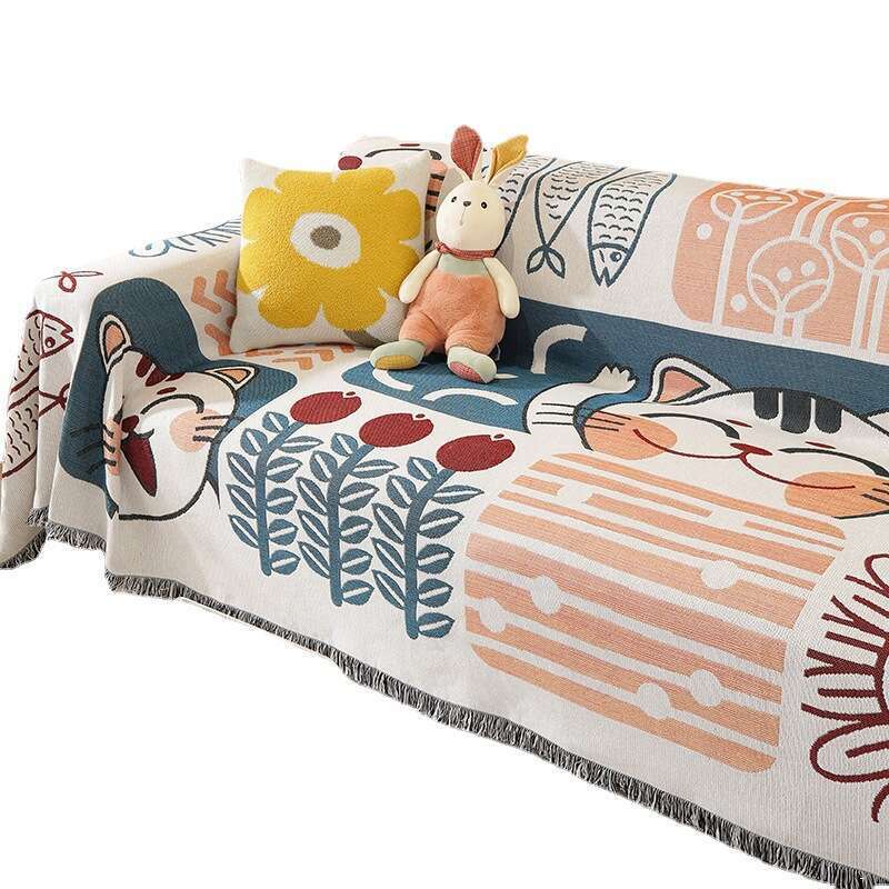 Summer Napkin Cloth Full Sofa Cushion Cover Blanket Single Triple Four-season Universal_voghion.com