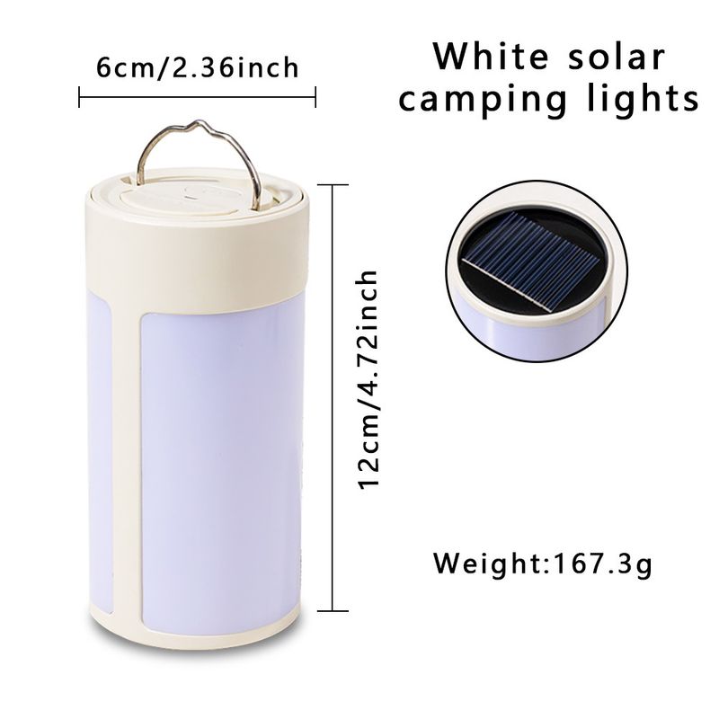 Vanjski solarni kamping prijenosni uređaj za kampiranje s dugom izdržljivošću LED svjetlo za upozorenje vodootporno punjenje u hitnim slučajevima_voghion.com