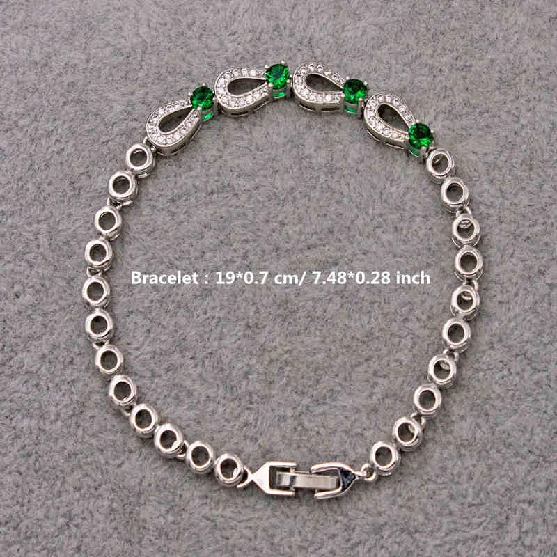 Jewelry Accessories Fashion Bracelets for Women Wedding Anniversary Birthday Gift Gold Color Red Green Zircon_voghion.com