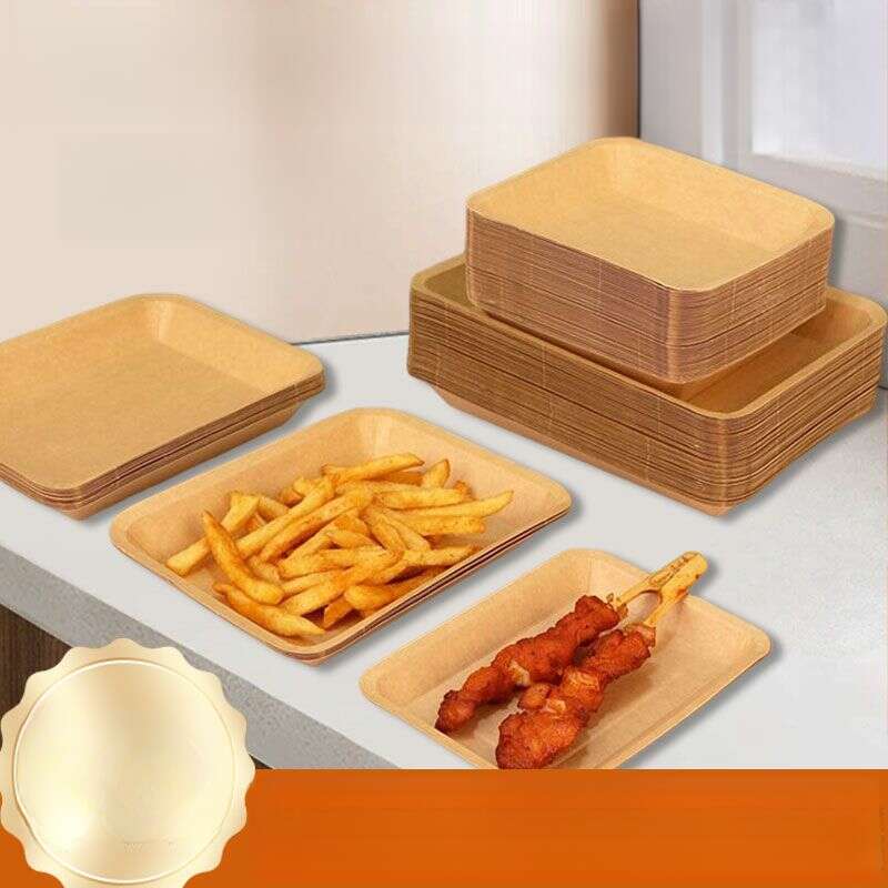 Paksendatud ühekordselt kasutatav jõupaberist paadikarp, grillplaat, hot dog, friikartulid, kaubanduslik praekana suupistealus_voghion.com