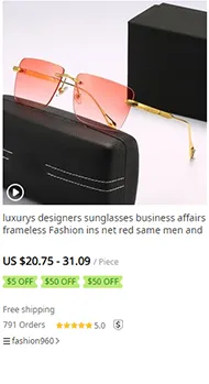 zeelool eyewear Personalized fashion glasses womens beach style mens driving eye protection sunglasses with packing box_voghion.com