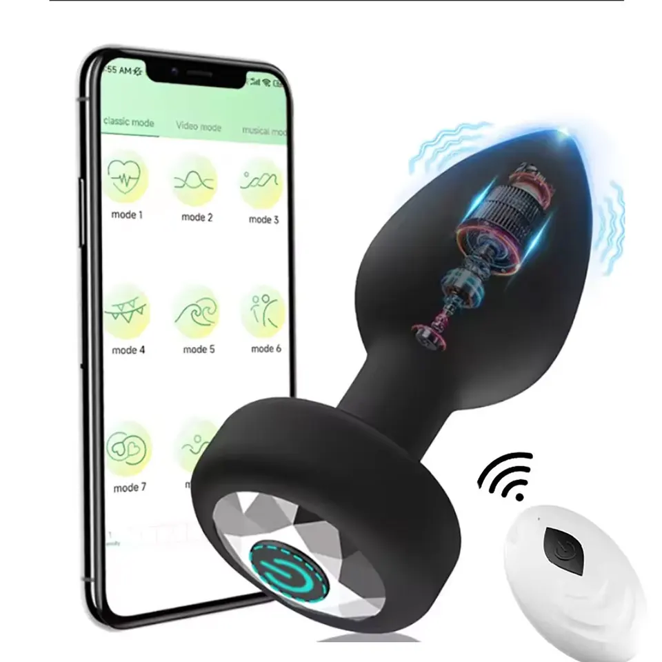 Analvibrator Mit App-steuerung Und 10 Vibrationsstufen Für Prostata_voghion.com