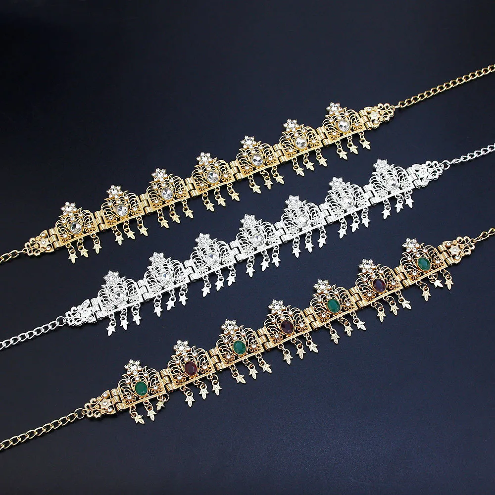 Bruids haarband voor bruiloft haarketting haaraccessoires goud_voghion.com