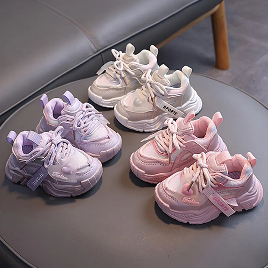 B alenciaga 2024 Kids Running Sport Children Mesh Breathable Infant Fashion Girls Tennis Winter Autumn Cutefeet Sneakers Shoes Sizes_voghion.com