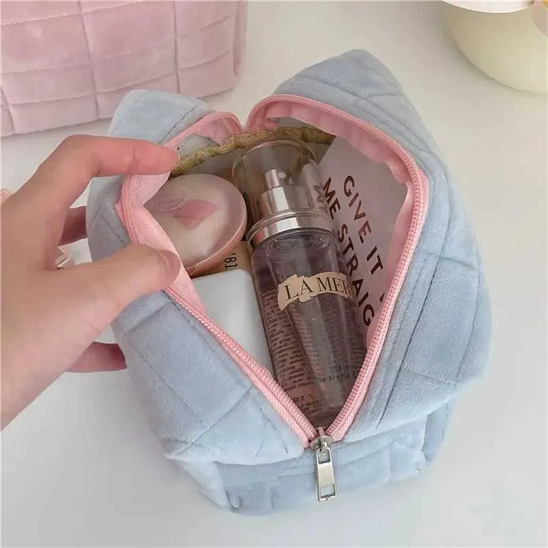Kosmetiktasche aus massivem Fell, große Damen-Organizer mit Reißverschluss, Handtasche, Schreibwaren, Bleistiftbox, Reise-Make-up-Stanze_voghion.com