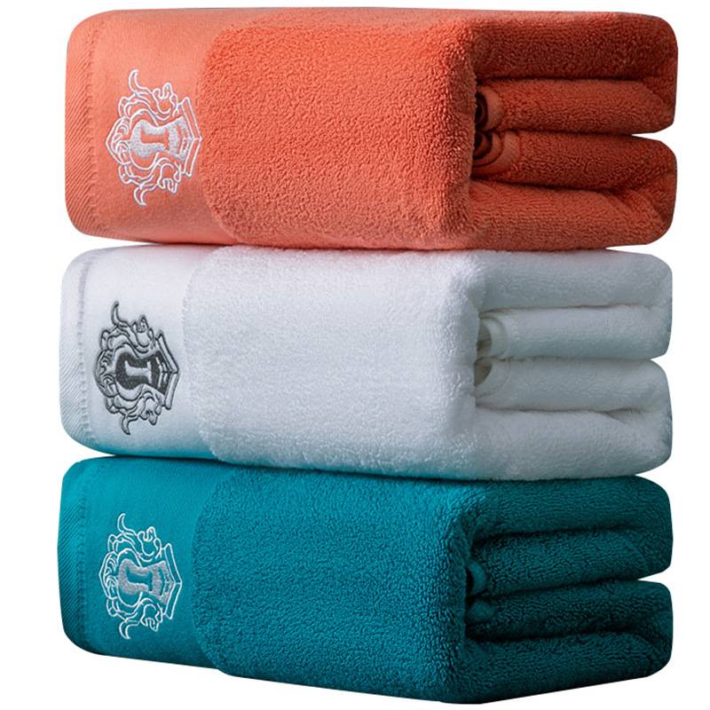 Ręcznik kąpielowy Home Textile Extra Large Czysta bawełna Kąpiel 100% bawełna, Bardzo chłonny i szybkoschnący Bardzo duży ręcznik kąpielowy, Super miękki ręcznik_voghion.com