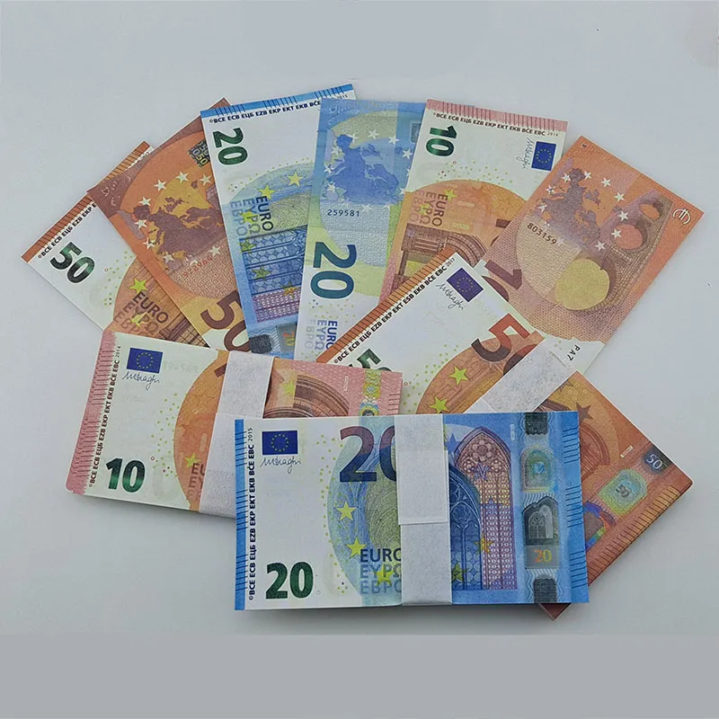Prop Euro Notes For Parties, Films, And Collection Gifts_voghion.com