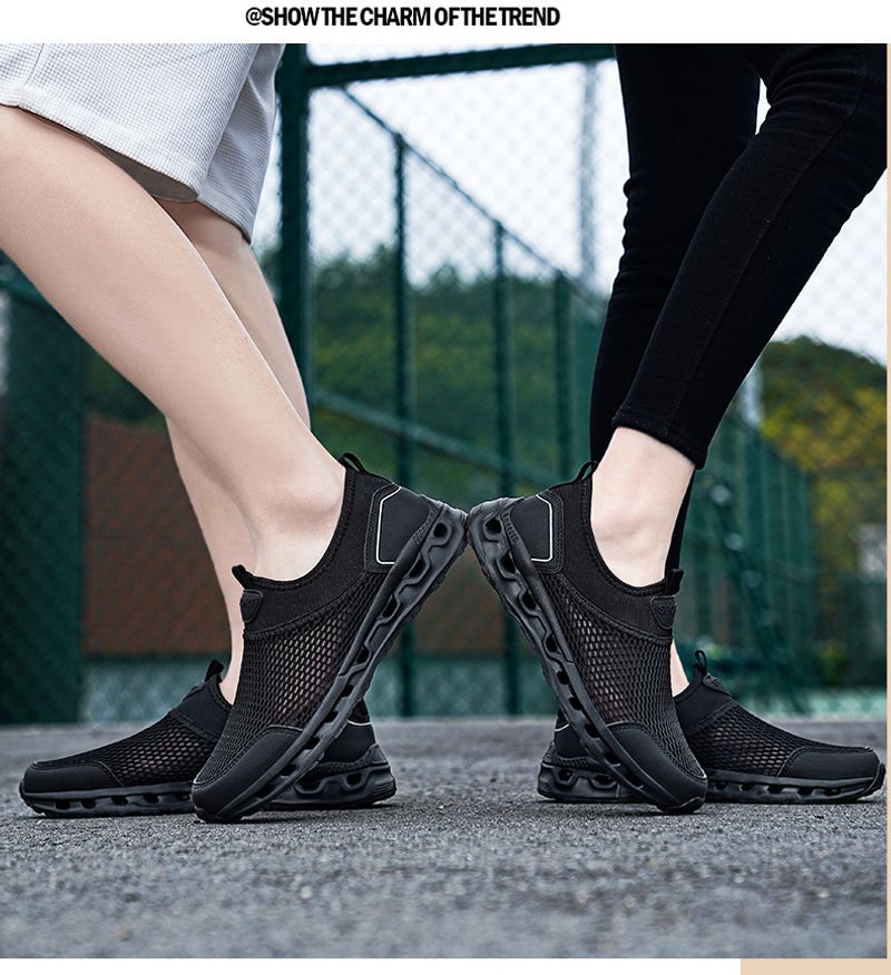 Outdoor-Sport Waten Herrenschuhe Mesh-Stoff atmungsaktive Wanderschuhe_voghion.com