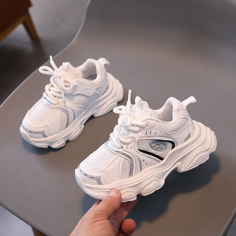 Scarpe da ginnastica per bambini piccoli, per ragazzi e ragazze, in rete, leggere, per esterni, Littlesprouts Kids Sport Running, antiscivolo, per bambini_voghion.com
