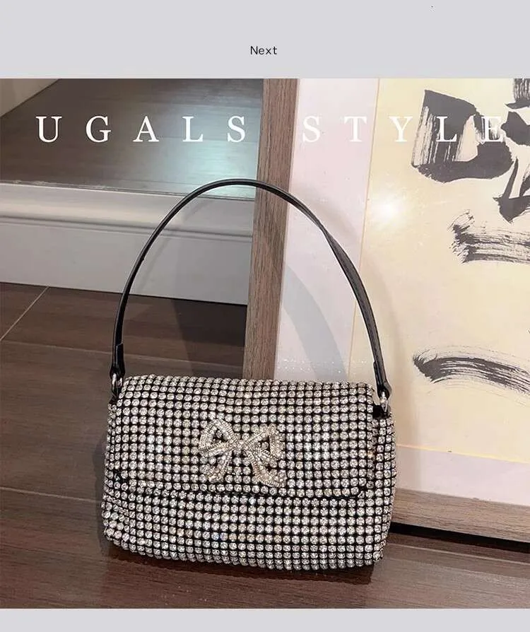 Crystal Rhies Dia Square Glitter Women Handbag Fashion Evening Wedding Party Clutch Purse Shoulder Bag Street Dressing_voghion.com