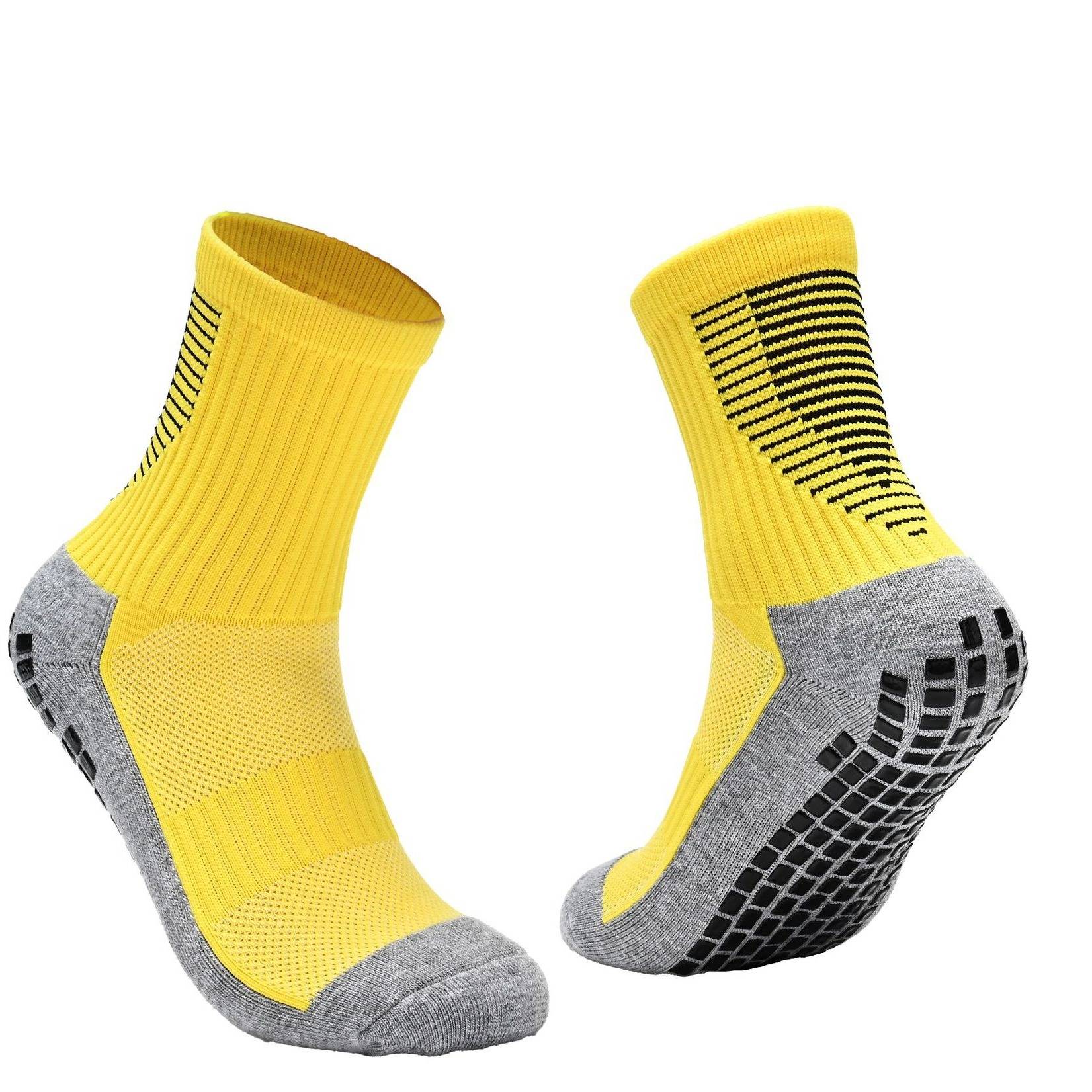 Non-Slip Dot Grip Socks For Adults & Kids - Breathable Sports Socks With Thick Terry Cushion For Training & Competition (Multi-Color Options)​_voghion.com