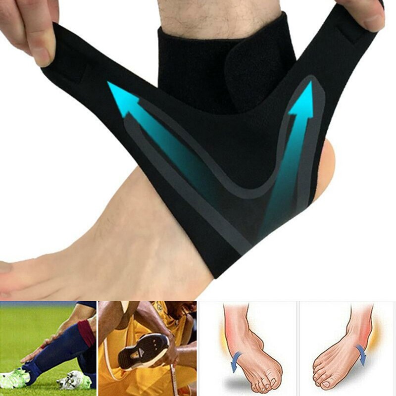 mountaineering Basketball Sports Anti-Sprain Heel Foot Protective Sleeve Ankle Support_voghion.com