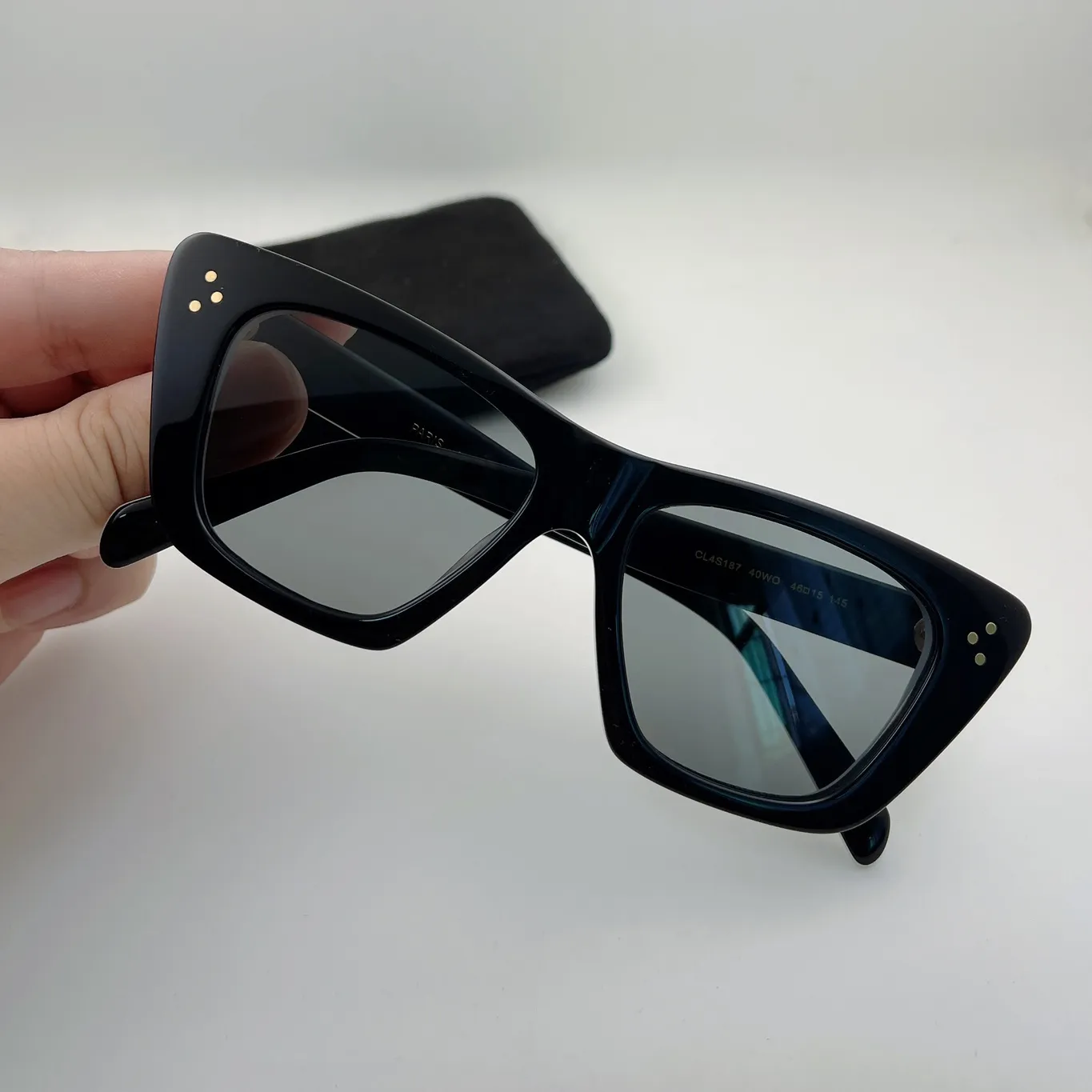 Occhiali da sole 2024 Moda Donna Cat-eye Casual Personalità Occhiali da guida Uomo 4s187_voghion.com