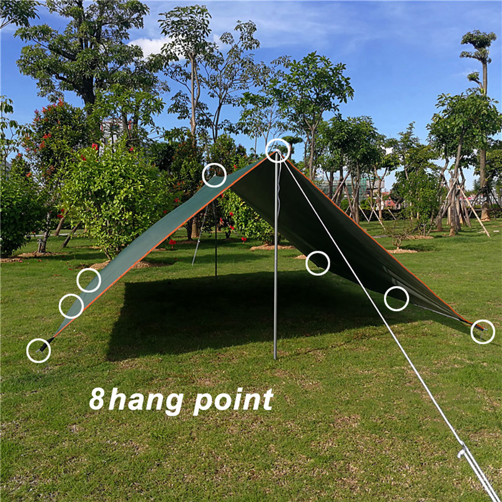 5x3m 4x3m 3x3m Markise Wasserdichte Plane Zelt Schatten Ultraleicht Garten Baldachin Sonnenschirm außen Camping Tourist Strand Sonnenschutz_voghion.com