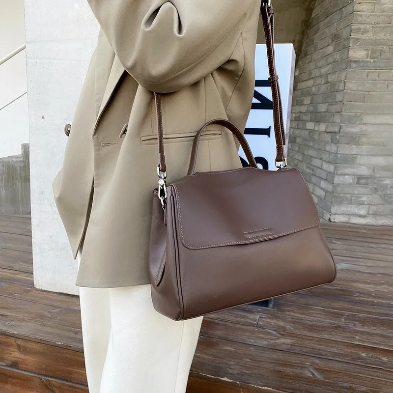 Neue echte Lederschulter 2023 Hohe Qualität Casual Totes Damen Menger Bag Handtaschen Frauen Taschen Designer 67DL #_voghion.com