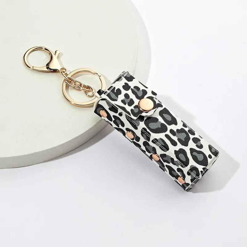 Pochette de rangement portable pour rouge à lèvres pailleté, porte-clés, mini sac de rangement pour femmes, cadeau, housse de protection pour rouges à lèvres de couleur unie_voghion.com