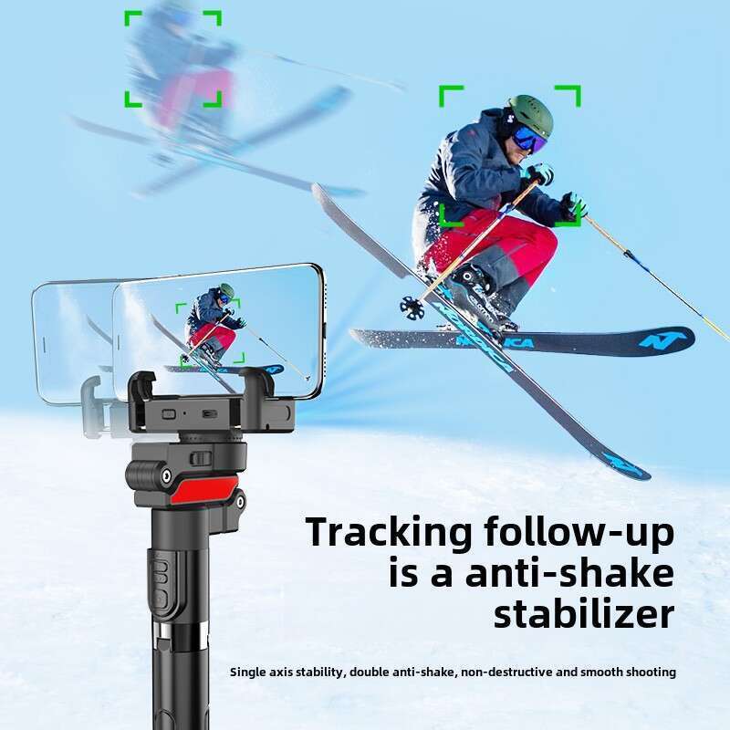 Neie Gesiichts-KI-Selfie-Stéck, mobilen universellen Follow-up-Gimbal, Handheld-Stabilisator, Rees-Vlog-Live-Iwwerdroung_voghion.com