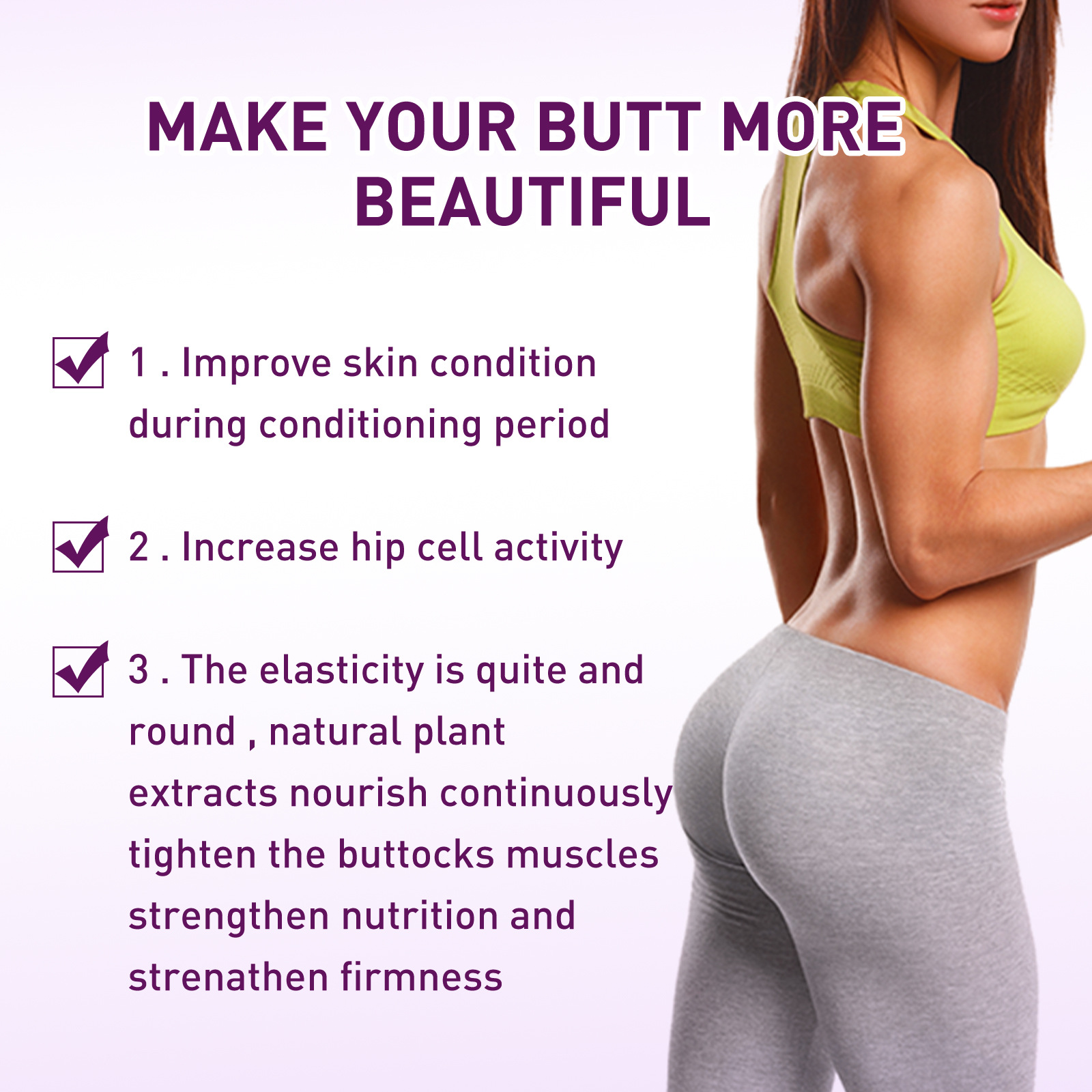 Hip West&Month Lifting Essential Pull Massage Oil, Firming Shaping Peach Highlighting Curved And Beautiful, Warping Oil, Beautiful,_voghion.com