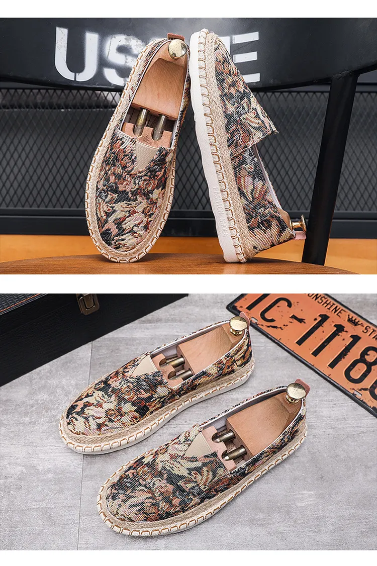 Klassische runde Zehenpartie für Herren, lässig, atmungsaktiv, Canvas-Loafer, Herren, flache Fishmen-Schuhe, Espadrilles, atos de Hombre 2023_voghion.com