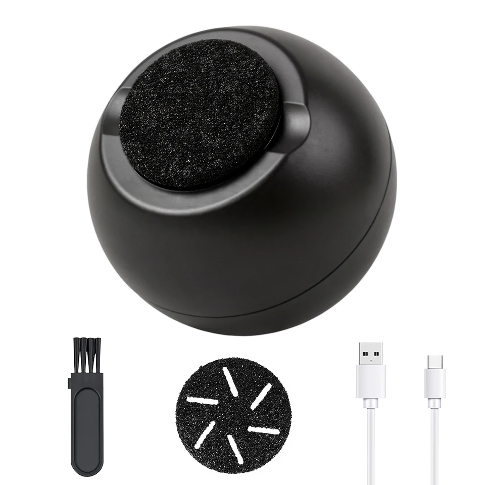 Lime électrique rechargeable pour les pieds avec 2 vitesses réglables, dissolvant de callosités, kit de pédicure idéal pour éliminer les peaux mortes._voghion.com