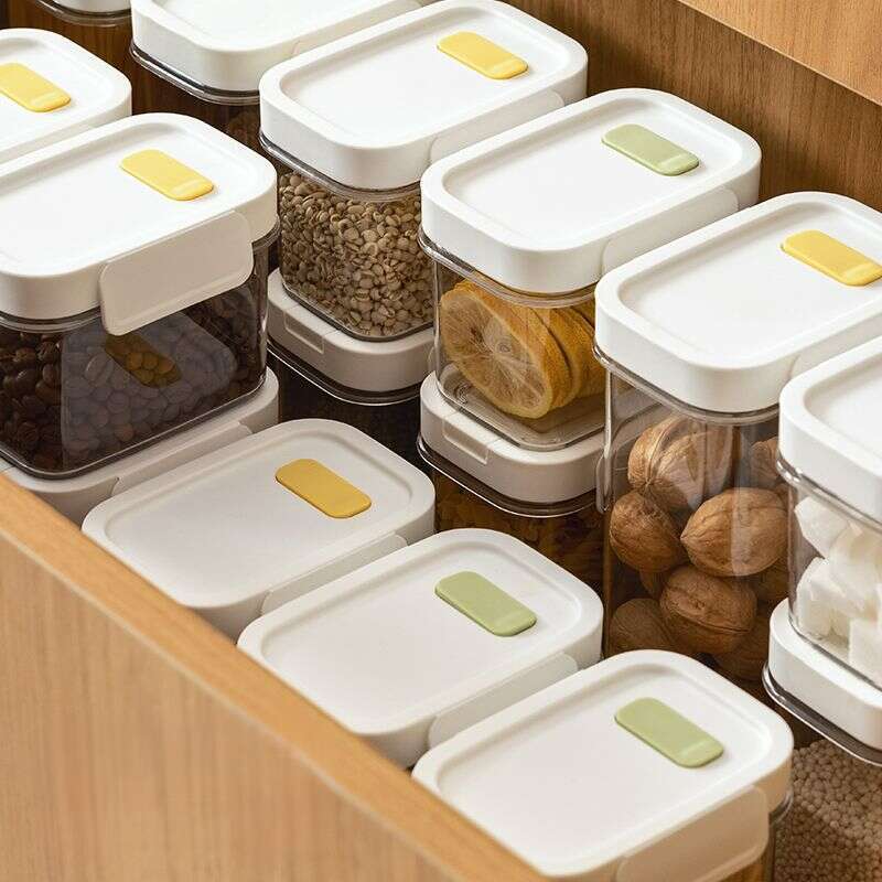 【 9298 Clientes que Regresan 】 Frasco Sellado, Cocina Doméstica de Grado Alimenticio, Frasco para Granos y Granos Varios,_voghion.com
