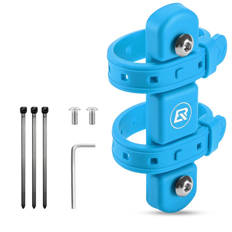 Adaptador de garrafa ROCKBROS para conversão de base de copo sem suporte de perfuração_voghion.com