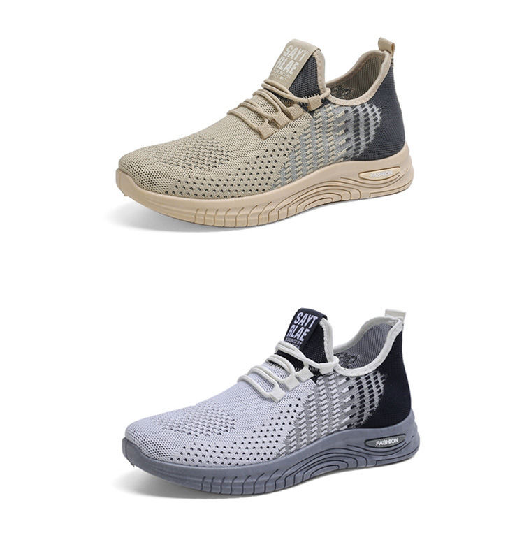 Shoes 2024 summer new breathable lace up men's lightweight sports shoes for men_voghion.com